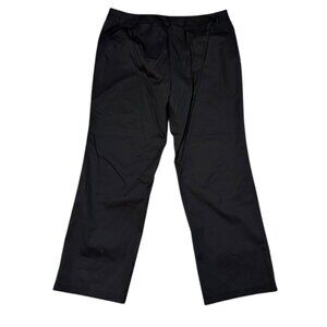 New Venezia Twill Trouser Womens 24 Tall Black Stretch Straight Leg Dress Career